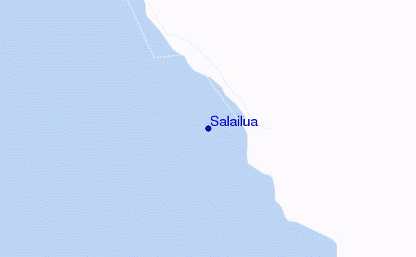 mapa de localização de Salailua