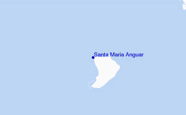 mapa de localização de Santa Maria Anguar