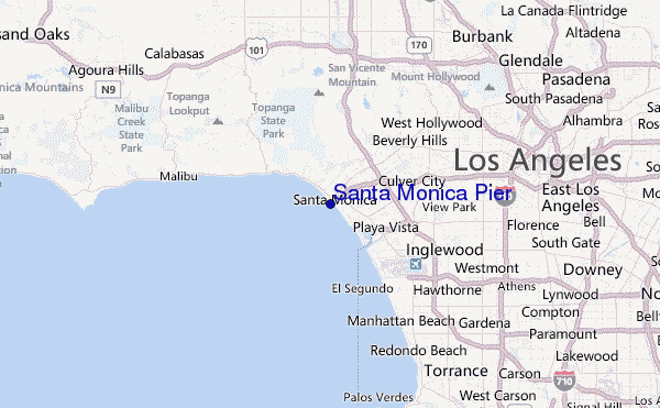 pier de santa monica mapa Santa Monica Pier Previsoes Para O Surf E Relatorios De Surf Cal pier de santa monica mapa