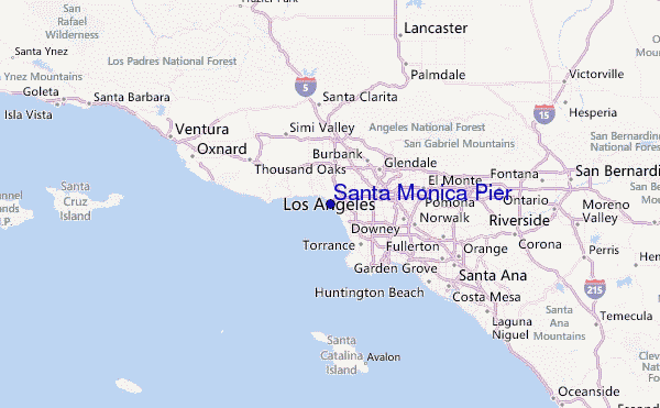 pier de santa monica mapa Santa Monica Pier Previsoes Para O Surf E Relatorios De Surf Cal pier de santa monica mapa