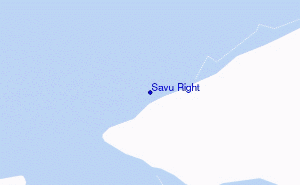 mapa de localização de Savu Right
