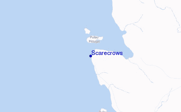 mapa de localização de Scarecrows