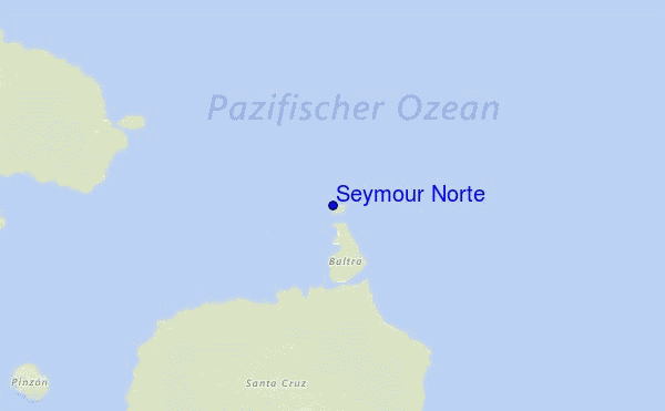Seymour Norte Location Map