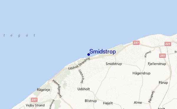 mapa de localização de Smidstrop