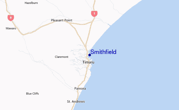 Smithfield Location Map
