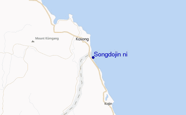 Songdojin ni Location Map