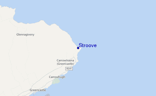 mapa de localização de Stroove
