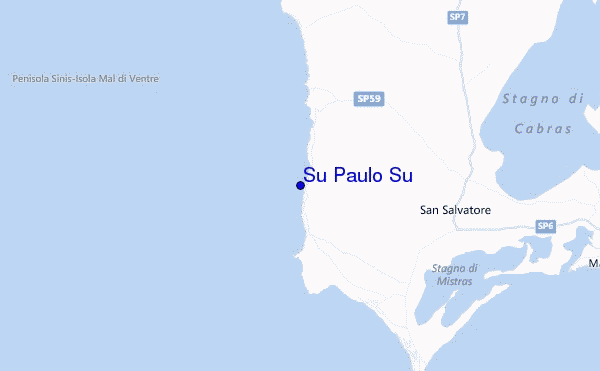 mapa de localização de Su Paulo Su