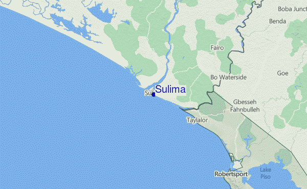 Sulima Location Map