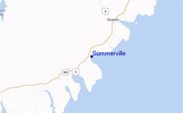 Summerville Location Map