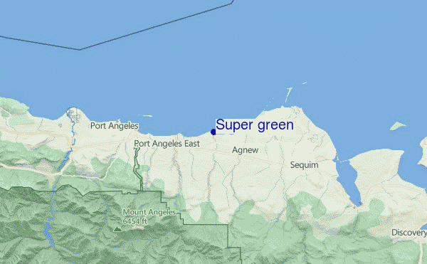 Super green Location Map