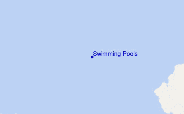 mapa de localização de Swimming Pools