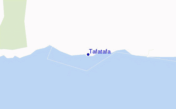 mapa de localização de Tafatafa