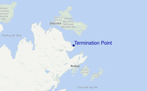 Termination Point Location Map