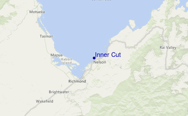 Inner Cut Location Map