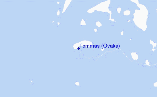 mapa de localização de Tommas (Ovaka)