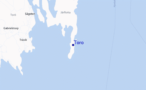 mapa de localização de Toro