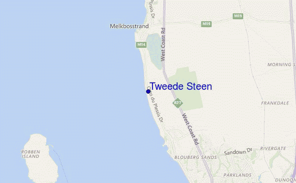 mapa de localização de Tweede Steen