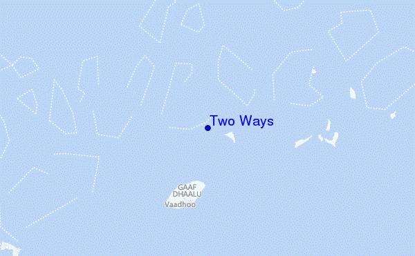 mapa de localização de Two Ways