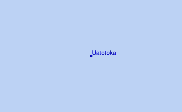 mapa de localização de Uatotoka