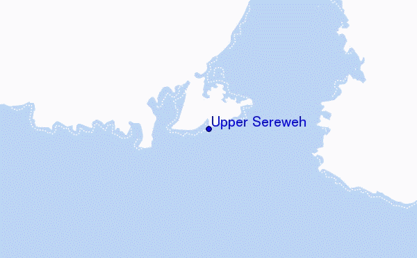 Upper Sereweh Location Map