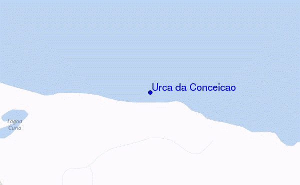 mapa de localização de Urca da Conceicao