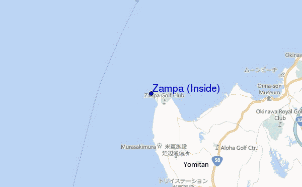 mapa de localização de Zampa (Inside)