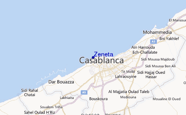 Zeneta Location Map