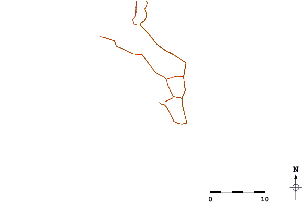 Estradas e rios ao redor Anse Soleil