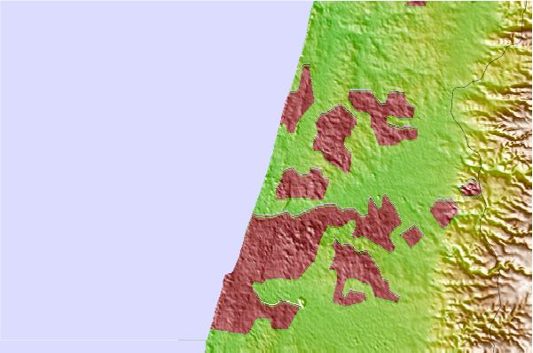 Locais de surf localizados perto de Antenot