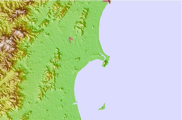 Locais de surf localizados perto de Bang Saphan