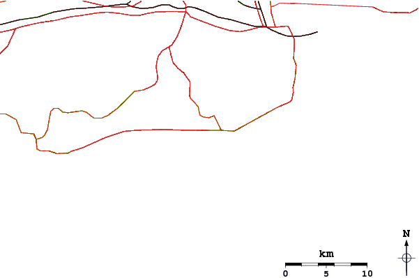 Estradas e rios ao redor Barra da Tijuca