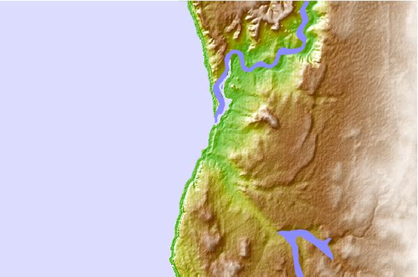 Locais de surf localizados perto de Blue Holes