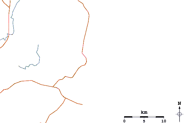 Estradas e rios ao redor Booti Booti National Park