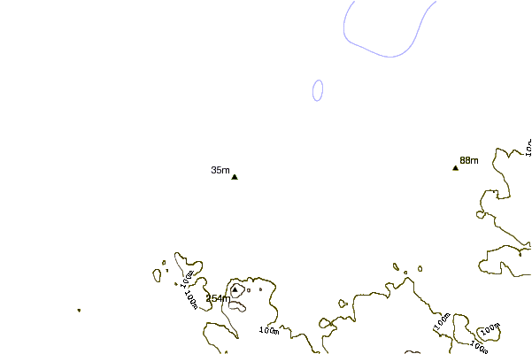Litoral ao redor Bragar (Lewis)
