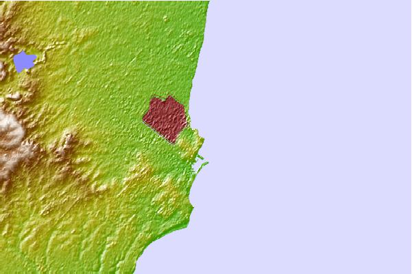 Locais de surf localizados perto de Cabo Corrientes