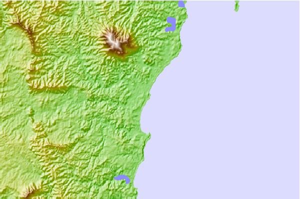 Locais de surf localizados perto de Camel Rock