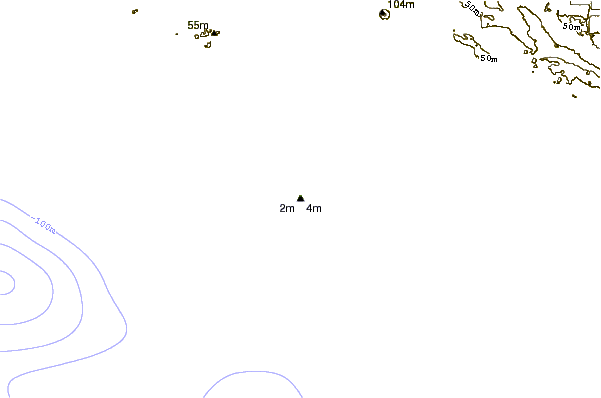 Litoral ao redor Cape Northumberland