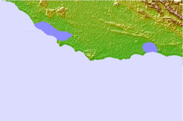 Locais de surf localizados perto de Cape Northumberland