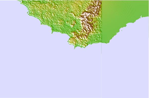 Locais de surf localizados perto de Cape Three Points