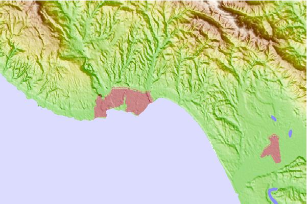 Locais de surf localizados perto de Capitola Rivermouth