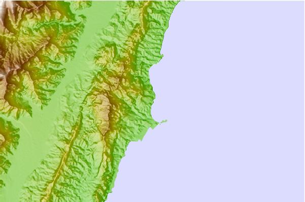 Locais de surf localizados perto de Chengkung