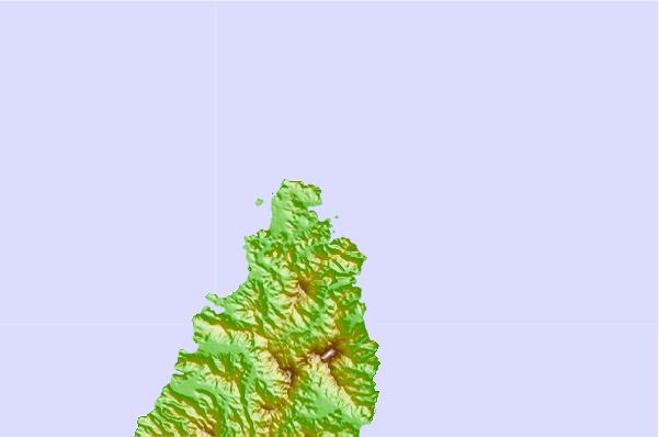 Locais de surf localizados perto de Commaret Point