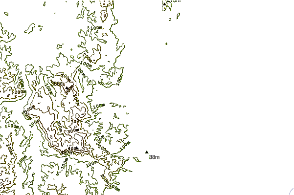 Litoral ao redor Corindi Beach