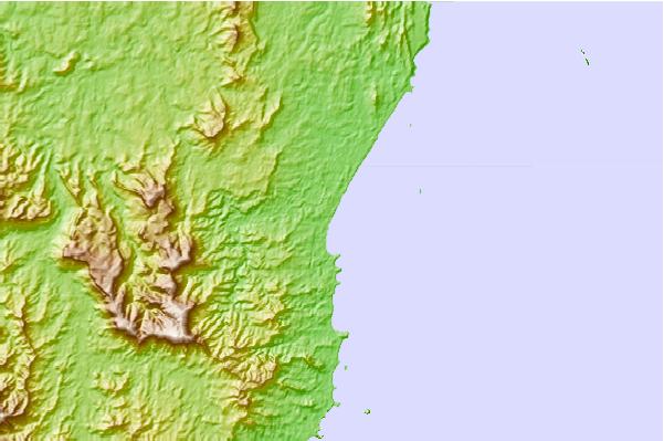 Locais de surf localizados perto de Corindi Beach