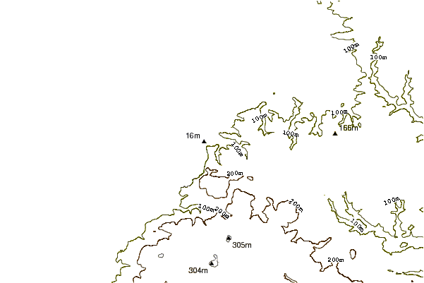 Litoral ao redor Crackington Haven