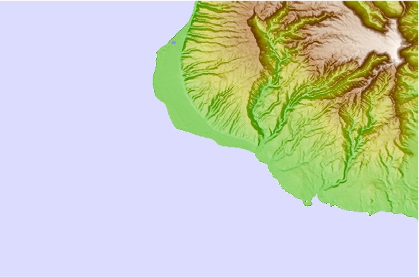 Locais de surf localizados perto de Davidson Point
