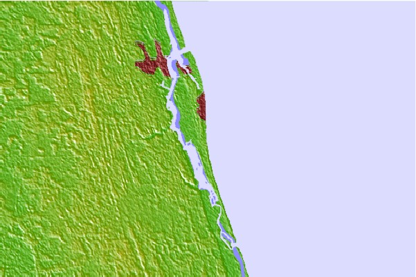 Locais de surf localizados perto de Dondanville Road