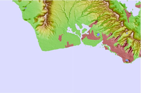 Locais de surf localizados perto de Duds Reef