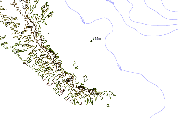 Litoral ao redor Dune Circle